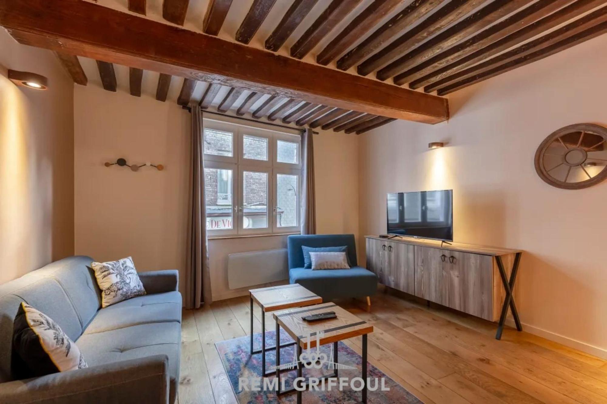 Apartamento La Cachette De Lucie Heart Of Honfleur 100M From The Port 2 Guests Exterior foto
