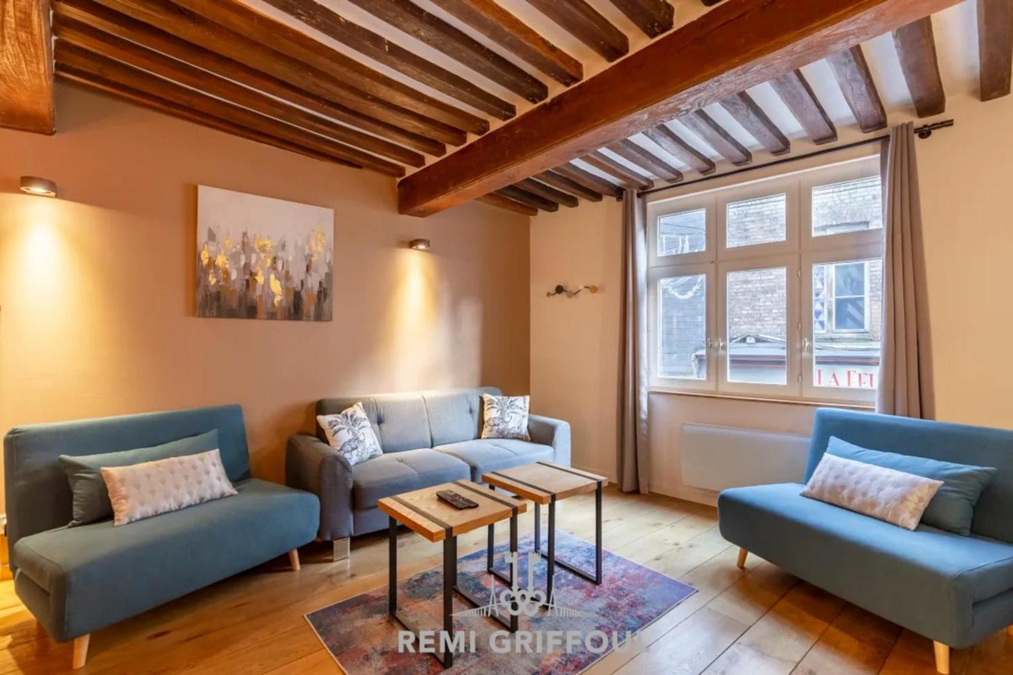 Apartamento La Cachette De Lucie Heart Of Honfleur 100M From The Port 2 Guests Exterior foto